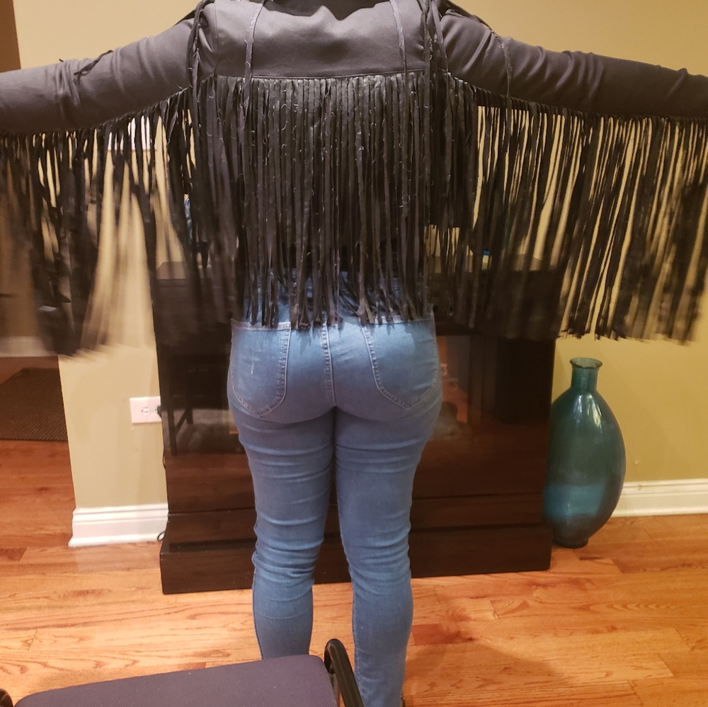 Fringe jacket